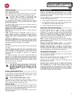 Preview for 4 page of GBC AdvancedPunch Pro Operation & Instruction Manual