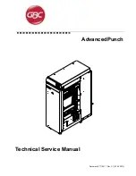 GBC AdvancedPunch Technical & Service Manual preview