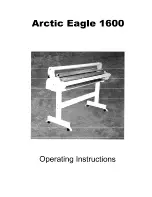 Предварительный просмотр 1 страницы GBC Arctic Eagle 1600 Operating Instructions Manual