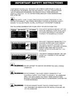 Preview for 3 page of GBC Arctic Eagle 1600 Operating Instructions Manual