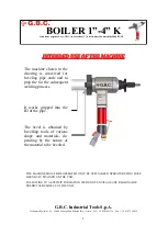 Preview for 5 page of GBC BOILER 1-4 E Instruction Manual