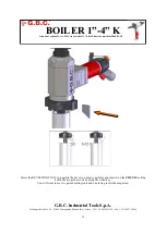 Предварительный просмотр 16 страницы GBC BOILER 1-4 E Instruction Manual