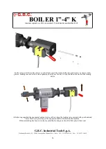 Preview for 54 page of GBC BOILER 1-4 E Instruction Manual