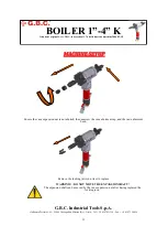 Предварительный просмотр 13 страницы GBC BOILER 1-4 K Instruction Manual