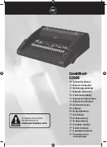 GBC CombBind C200E Instruction Manual preview