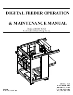 Предварительный просмотр 2 страницы GBC DIGITAL FEEDER Operation & Maintenance Manual