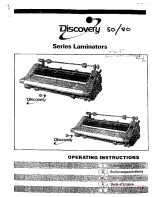 Preview for 2 page of GBC Discovery 50 Instruction Manual