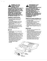 Preview for 2 page of GBC DocuSeal 120 Operating Instructions