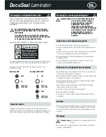 Предварительный просмотр 11 страницы GBC DocuSeal 125P Instruction Manual