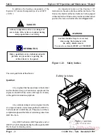 Предварительный просмотр 16 страницы GBC Explorer 107 Operation & Maintenance Manual