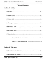 Preview for 2 page of GBC F - 160 CE Operation And Maintenance Manual