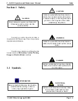 Предварительный просмотр 10 страницы GBC F - 160 CE Operation And Maintenance Manual