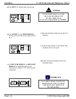 Preview for 53 page of GBC F - 160 CE Operation And Maintenance Manual