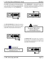 Предварительный просмотр 60 страницы GBC F - 160 CE Operation And Maintenance Manual