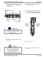 Предварительный просмотр 70 страницы GBC F - 160 CE Operation And Maintenance Manual