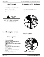 Preview for 121 page of GBC F - 160 CE Operation And Maintenance Manual