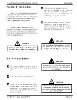 Preview for 42 page of GBC F - 160 Operation And Maintenance Manual