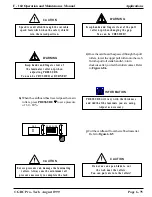 Preview for 164 page of GBC F - 160 Operation And Maintenance Manual