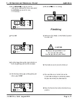 Preview for 166 page of GBC F - 160 Operation And Maintenance Manual