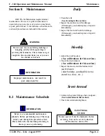 Preview for 218 page of GBC F - 160 Operation And Maintenance Manual