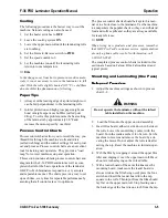 Preview for 23 page of GBC F-36 Operating And Maintenance Manual