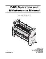 Preview for 3 page of GBC F- Operation And Maintenance Manual