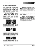 Предварительный просмотр 4 страницы GBC Falcon 60+ (-1) Operation & Maintenance Manual