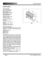 Предварительный просмотр 7 страницы GBC Falcon 60+ (-1) Operation & Maintenance Manual