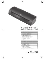 Preview for 3 page of GBC fusion 1100L Starting Manual