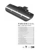 Предварительный просмотр 3 страницы GBC FUSION 5100L Instruction Manual