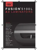 Preview for 1 page of GBC FUSION 5100L Start Here Manual