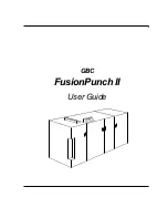 Предварительный просмотр 5 страницы GBC FusionPunch II User Manual