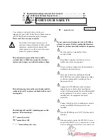 Предварительный просмотр 3 страницы GBC GBC STL1000 Instruction Manual