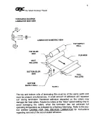 Preview for 9 page of GBC GBC4250 Operating Instructions Manual