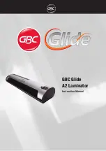 GBC Glide A2 Instruction Manual preview