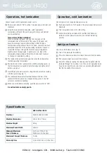 Preview for 4 page of GBC HeatSeal H400 Instruction Manual