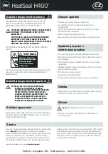 Preview for 21 page of GBC HeatSeal H400 Instruction Manual