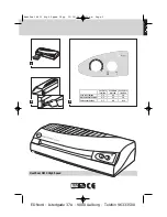 Preview for 2 page of GBC HeatSeal H410 Instruction Manual