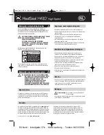 Preview for 11 page of GBC HeatSeal H410 Instruction Manual