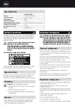 Предварительный просмотр 4 страницы GBC HeatSeal H520 Instruction Manual