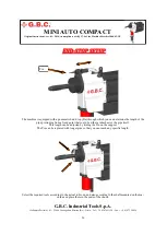 Preview for 26 page of GBC MINI AUTO COMPACT Instruction Manual