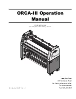 GBC OORCA-III Operation Manual preview