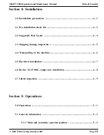 Preview for 8 page of GBC ORBIT 2000 Operating & Maintenance Manual