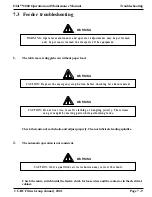 Preview for 122 page of GBC ORBIT 2000 Operating & Maintenance Manual