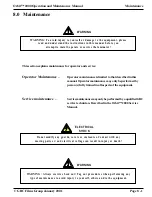 Preview for 130 page of GBC ORBIT 2000 Operating & Maintenance Manual