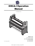 GBC ORCA-I Operation Manual preview
