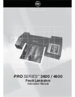 GBC PRO 3600 Instruction Manual preview