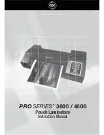 Preview for 1 page of GBC PRO 3600 Instruction Manual