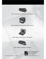 Предварительный просмотр 8 страницы GBC PRO 3600 Instruction Manual