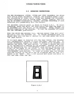 GBC SHREDMASTER 1236SE Operating Instructions Manual preview